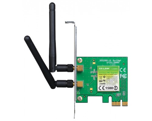 TARJETA RED WIFI TP-LINK TL-WN881ND PCI-E N/300MBPS (Espera 4 dias)