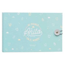 &Aacute;LBUM DE FOTOS MINT - MI PRIMER A&Ntilde;ITO EN EL MUNDO MR.WONDERFUL WOA08995ES (Espera 4 dias)