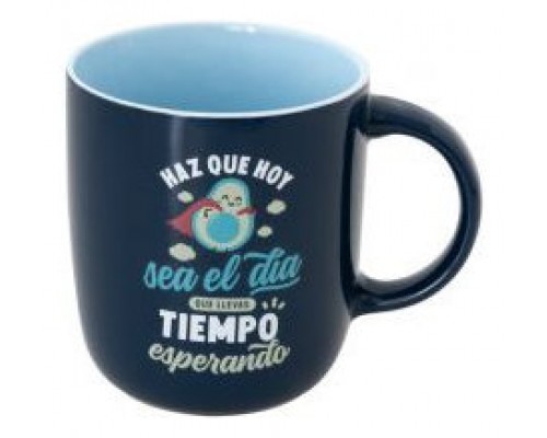 TAZA - HAZ QUE HOY SEA EL DÍA QUE LLEVAS TIEMPO ESPERANDO MR.WONDERFUL WOA11291ES (Espera 4 dias)