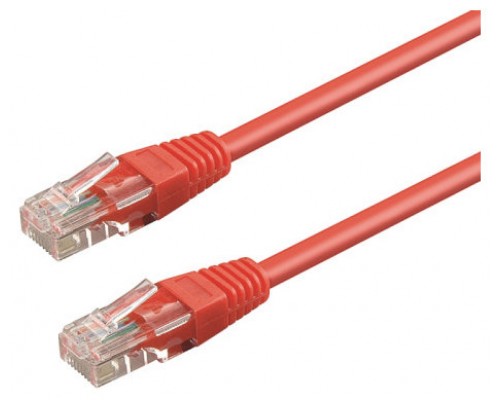 WP WPC-PAT-6U020R cable de red Rojo 2 m Cat6 U/UTP (UTP) (Espera 4 dias)