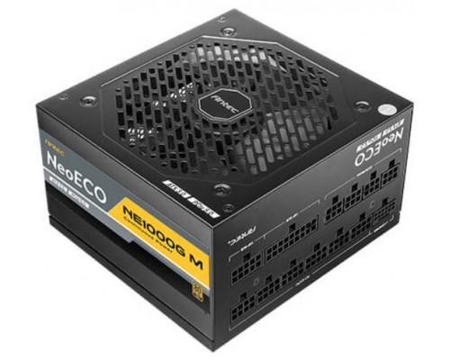 FUENTE ALIM. MODULAR 1000W 80+ GOLD NEOECO NE1000G M ATX 3.0 ANTEC (Espera 4 dias)