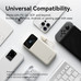 POWER BANK 10000mAh 22.5W + CABLE USB-C BLANCO VENTION (Espera 4 dias)