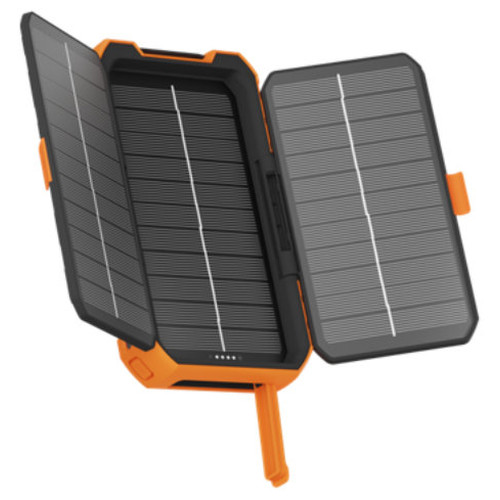 POWER BANK RUGERIZADO DE ENERGIA SOLAR XR-203 10000mAh NEGRO/NARANJA XTORM (Espera 4 dias)-SX14 POWER BANK RUGERIZADO DE ENERGIA SOLAR XR-203 10000mAh NEGRO/NARANJA XTORM (Espera 4 dias)