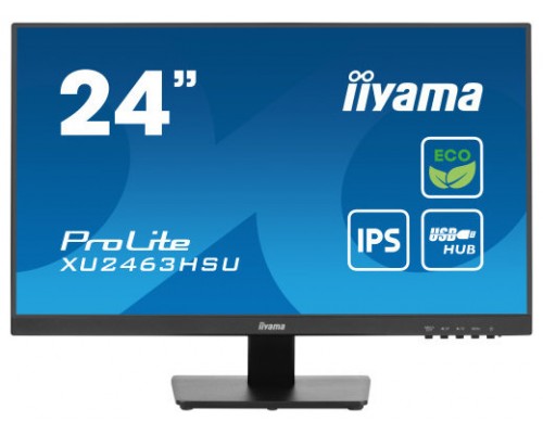 iiyama ProLite XU2463HSU-B1 pantalla para PC 60,5 cm (23.8") 1920 x 1080 Pixeles Full HD LED Negro (Espera 4 dias)