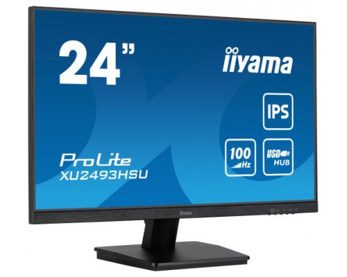 MONITOR IIYAMA 24" , IPS, 1H 1DP, 2X2.0, 100HZ, 300CD (Espera 4 dias)