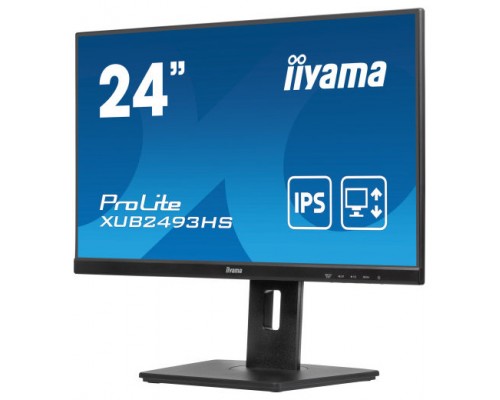 iiyama ProLite XUB2493HS-B6 pantalla para PC 60,5 cm (23.8") 1920 x 1080 Pixeles Full HD LED Negro (Espera 4 dias)