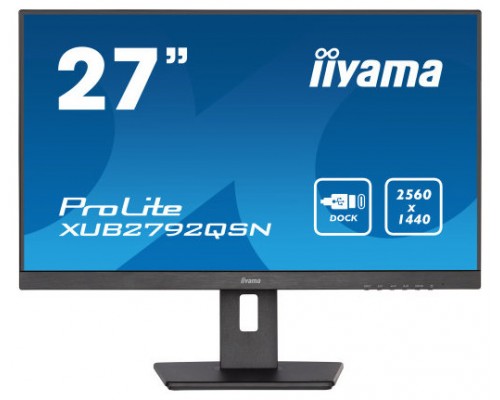 iiyama ProLite 68,6 cm (27") 2560 x 1440 Pixeles Wide Quad HD LED Negro (Espera 4 dias)