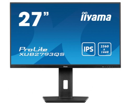 IIYAMA MONITOR IPS QHD, 27", AJUSTABLE, 100 HZ, HDMI (Espera 4 dias)