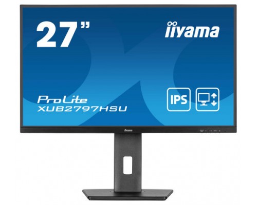 iiyama ProLite XUB2797HSU-B2 pantalla para PC 68,6 cm (27") 1920 x 1080 Pixeles Full HD LED Negro (Espera 4 dias)