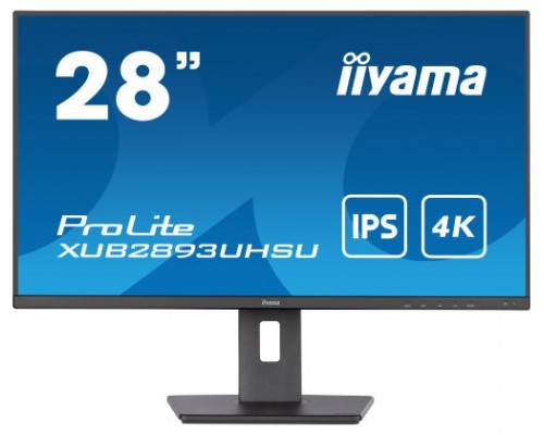 iiyama ProLite 71,1 cm (28") 3840 x 2160 Pixeles 4K Ultra HD LED Negro (Espera 4 dias)
