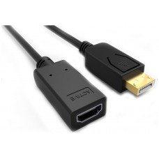 Cable DisplayPort Macho a HDMI Hembra 30AWG 1080P/60HZ (Espera 2 dias)
