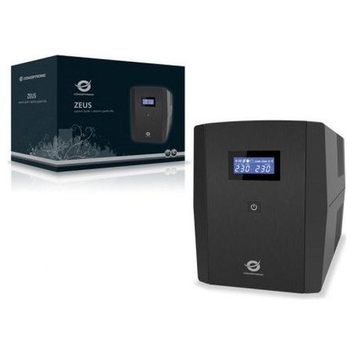 SAI 1200VA CONCEPTRONIC 720W 2 SHUCKO + 3 IEC-SX45 SAI 1200VA CONCEPTRONIC 720W 2 SHUCKO + 3 IEC