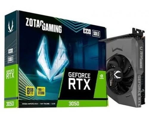 TARJETA GRAFICA ZOTAC RTX 3050 ECO SOLO 8GB GDDR6