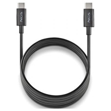 NGS CABLE CARGA RAPIDA USB-C A USB-C 1M NEGRO-SX3 NGS CABLE CARGA RAPIDA USB-C A USB-C 1M NEGRO