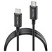 NGS CABLE CARGA RAPIDA USB-C A USB-C 1M NEGRO
