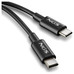NGS CABLE CARGA RAPIDA USB-C A USB-C 1M NEGRO